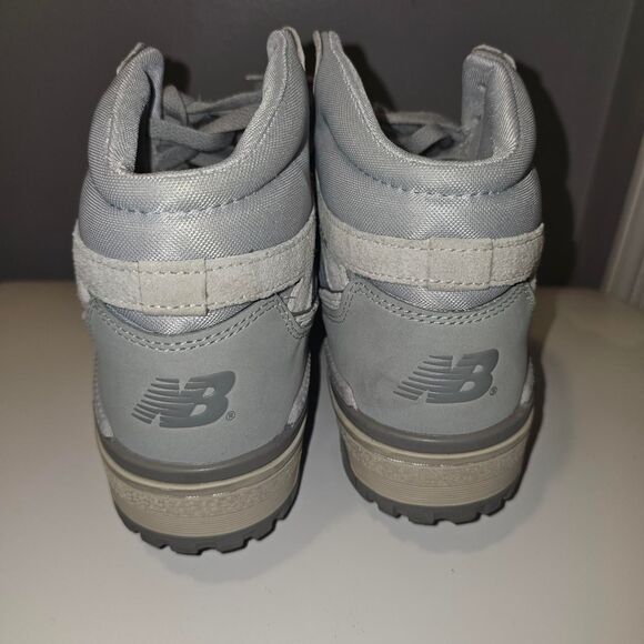 New Balance 650 Men's Grey and Blue Trainers - Picture 3 of 7